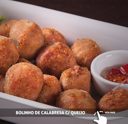 Bolinho Calabresa Com Queijo