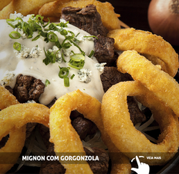 Mignon Com Gorgonzola