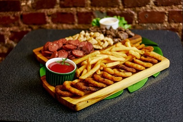 Porção Mix de Carnes & Fritas