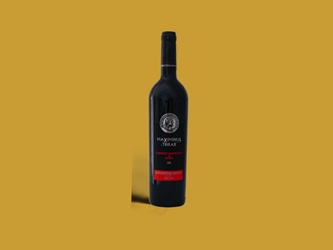 VINHO FINO TINTO SECO, MAXIMINUS THRAX CABERNET SAUVIGNON E RUBIN - PGI THRACIAN LOWLANDS LOTE L5 , SAFRA 2012