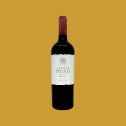  Cinco Tierras Reserva Merlot - 2016, 750ML