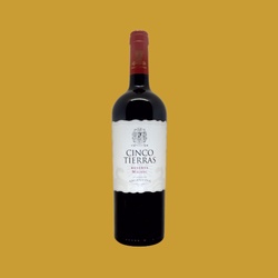 CINCO TIERRAS RESERVA MALBEC, 2016, 750 ML