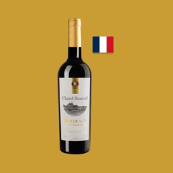 Chatel Beauval Bordeaux Supérieur, Tinto Seco, 2020, 750ML