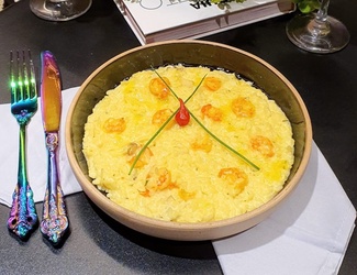 Risoto de Camarão