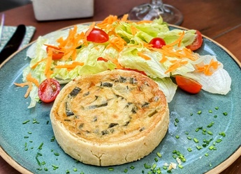 Quiche de Alho Poró