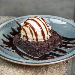 Brownie com Sorvete