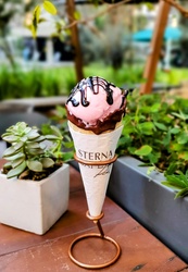 Casquinha Belga com sorvete