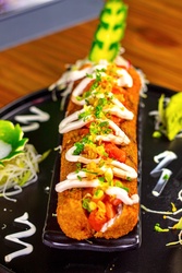 Hot Dog Sushi Salmão