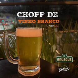 Chope Vinho Branco Brusque 340ml