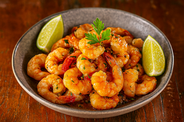 CAMARÃO AO ALHO & AZEITE - DESCASCADO