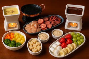 FONDUE SALGADO E DOCE