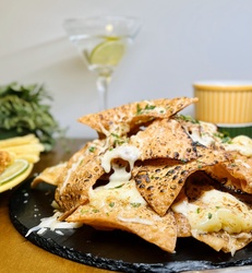 NACHOS DE PASTEL DE QUEIJO