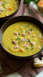 Caldo de Ervilha com Linguiça