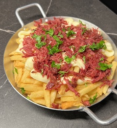 BATATA COM CATUPIRY E CARNE SECA