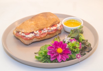 Ciabatta Pasta de Cottage Confitada