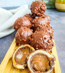 Trufa de Caramelo Salgado com Paçoca