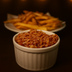 PISCINA DE CHEDDAR COM BACON