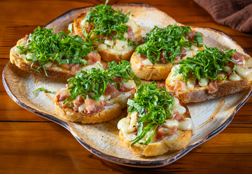 Bruschetas Brie 