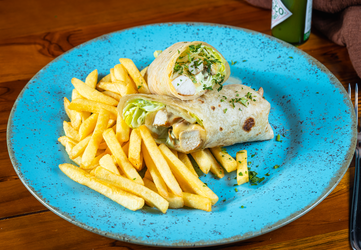Wrap de frango 
