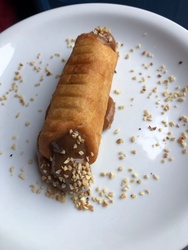 Canolli de doce de leite 