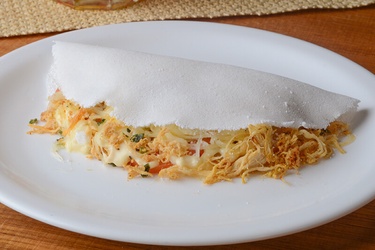 Tapioca de Frango Cremoso