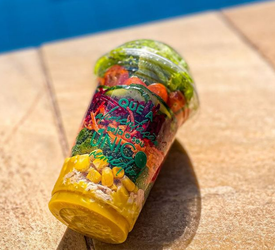 Salada no Pote