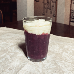 Sagu Com Creme