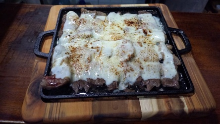Alcatra Fatiada com Mussarela Argentina