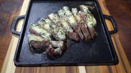 Alcatra com Gorgonzola