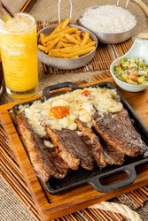 PICANHA GRELHADA COM QUEIJO