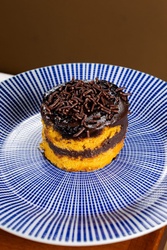 Bolo de Cenoura no Pote