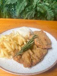 Bife á Milanesa