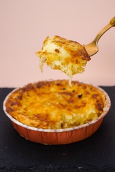 Quiche de alho poró