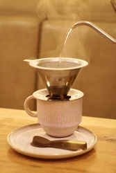 Café filtrado a mesa V60 