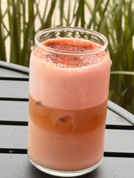 Iced Latte Com Gelatto da Casa