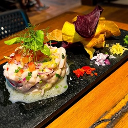 Ceviche de Peixe Branco