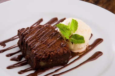 Brownie Com Sorvete