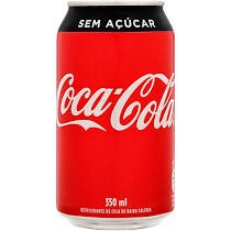 Coca Cola Lata Zero 350mL 
