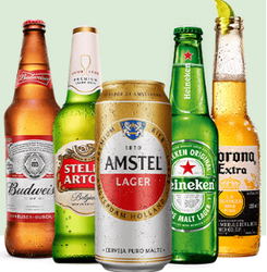 Cervejas lata ou garrafa