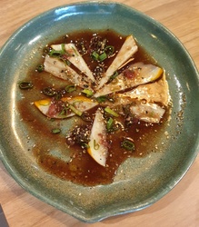 Carpaccio Lula Defumada (5 peças)