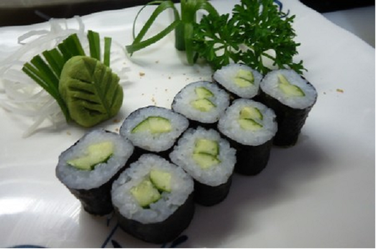 Hossomaki pepino (4 peças)