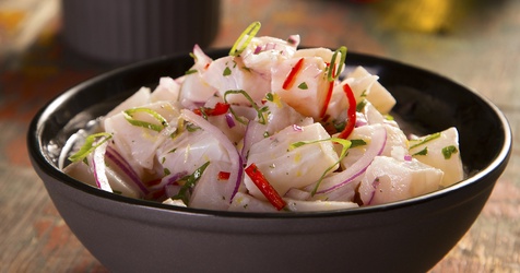 Ceviche de peixe branco 250 ml